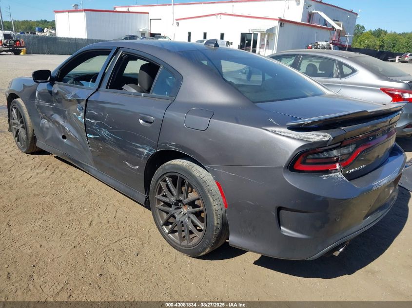 2023 Dodge Charger Gt grey sedan flexible 2C3CDXHG9PH504763 photo #4