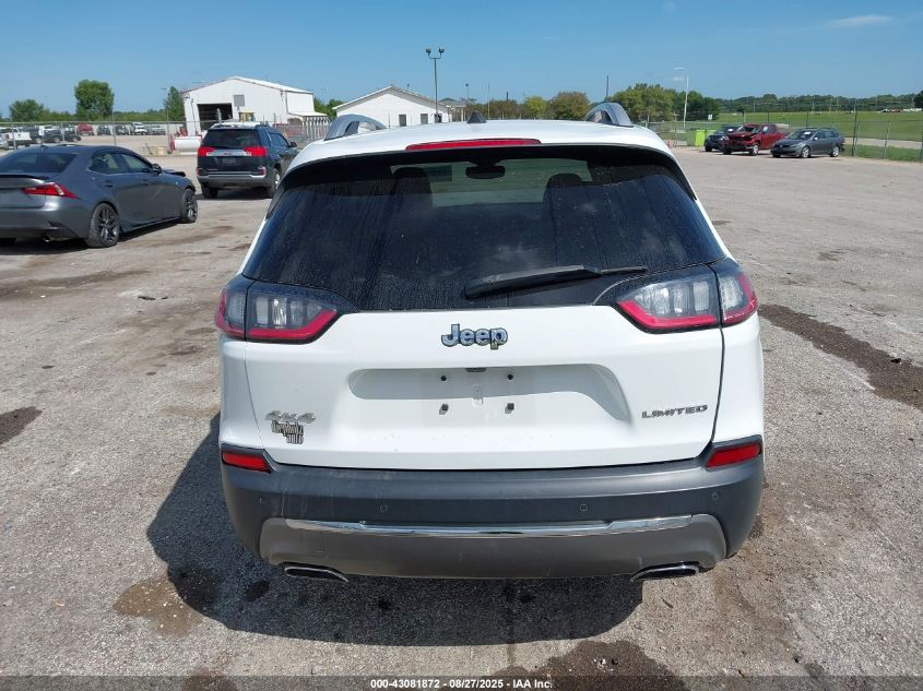 2019 Jeep Cherokee Limited 4X4 VIN: 1C4PJMDN2KD117342 Lot: 43081872