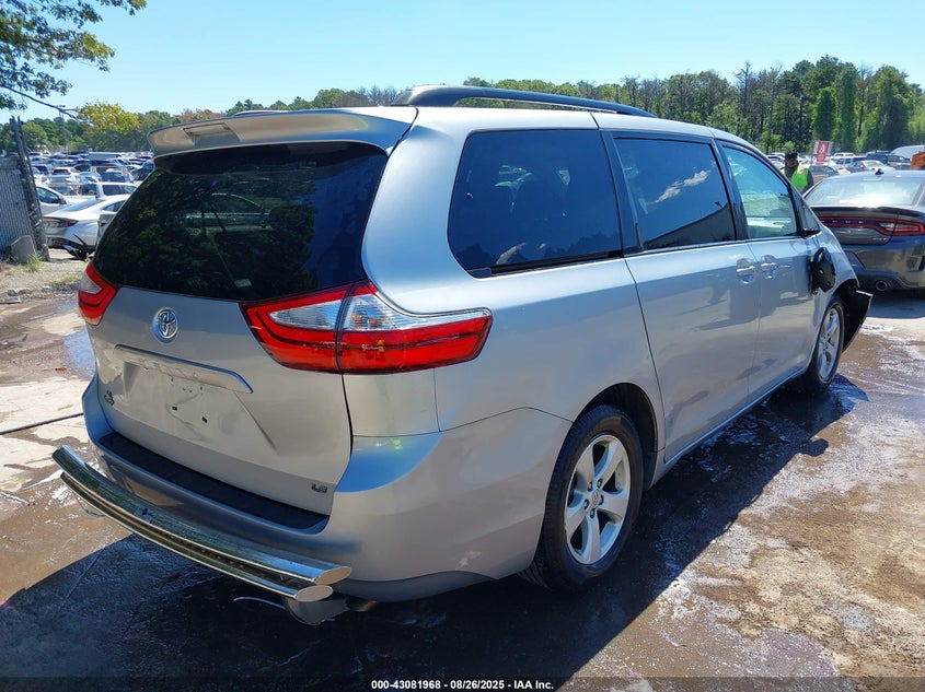 2015 TOYOTA SIENNA LE 8 PASSENGER 5TDKK3DC6FS684681