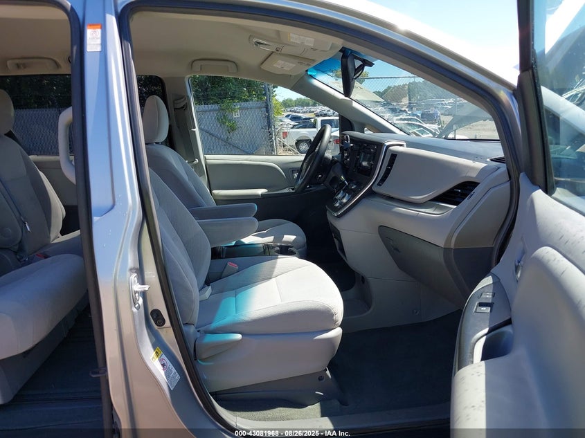 2015 TOYOTA SIENNA LE 8 PASSENGER 5TDKK3DC6FS684681