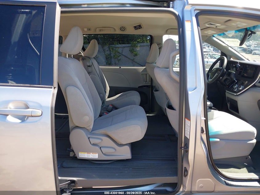 2015 TOYOTA SIENNA LE 8 PASSENGER 5TDKK3DC6FS684681