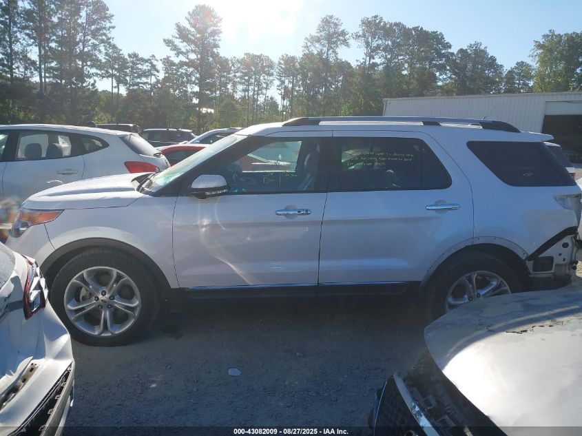 2015 Ford Explorer Limited VIN: 1FM5K7F85FGC01927 Lot: 43082009