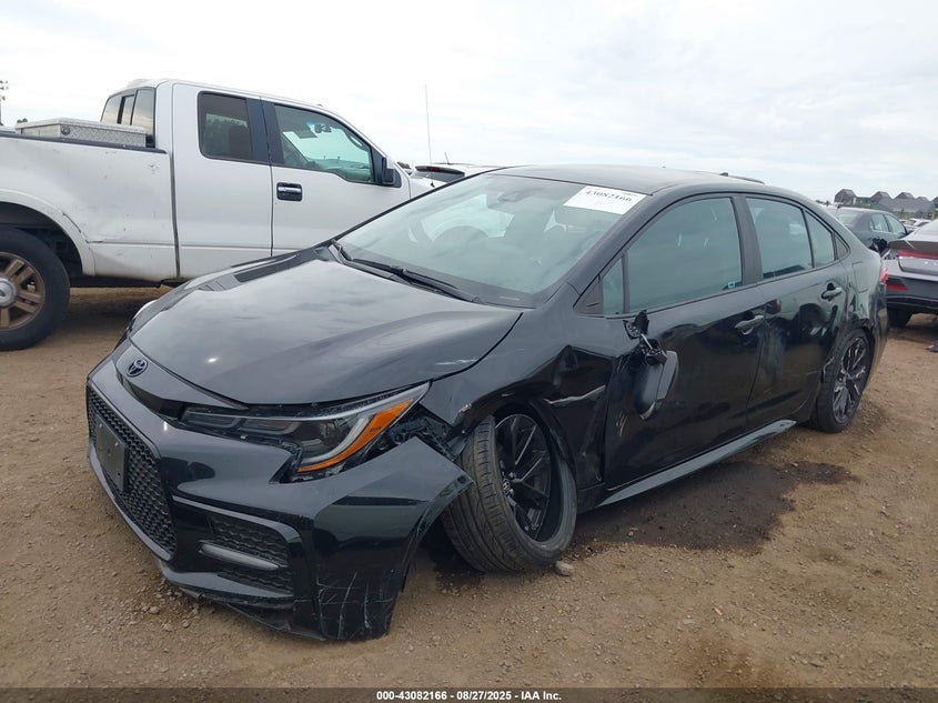 2022 TOYOTA COROLLA SE NIGHTSHADE EDITION - 5YFS4MCE5NP114181