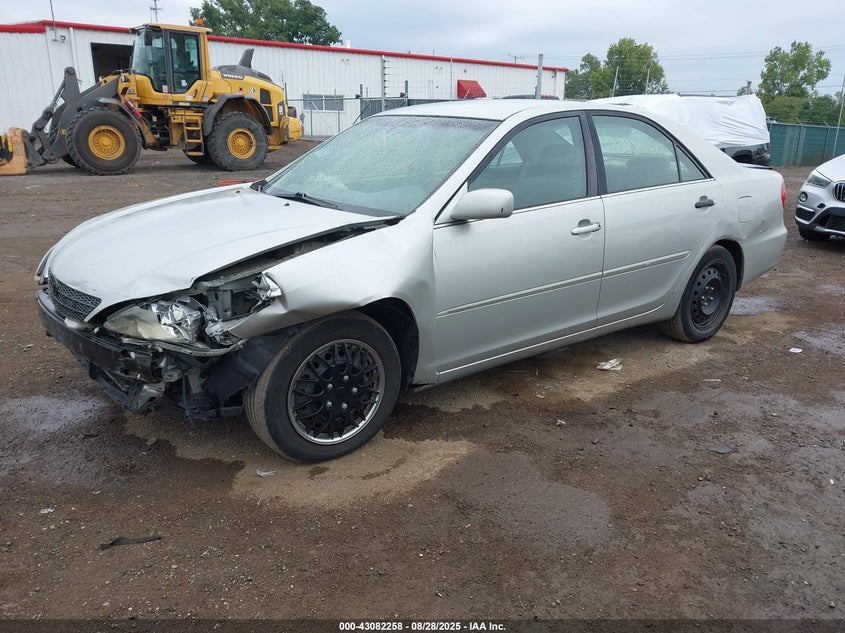 2003 Toyota Camry Xle silver sedan gasoline 4T1BE32K83U741824 photo #3
