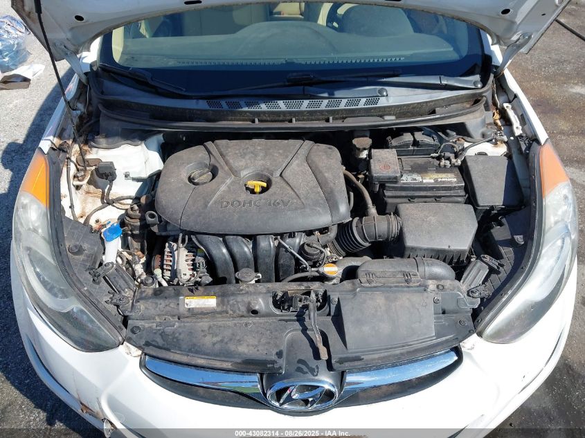 2012 Hyundai Elantra Gls VIN: 5NPDH4AE2CH071963 Lot: 43082314