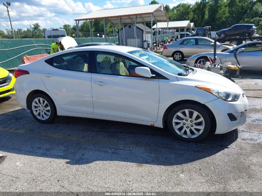 2012 Hyundai Elantra Gls VIN: 5NPDH4AE2CH071963 Lot: 43082314