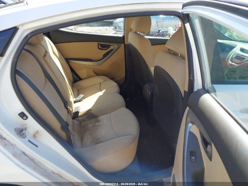 2012 Hyundai Elantra Gls VIN: 5NPDH4AE2CH071963 Lot: 43082314