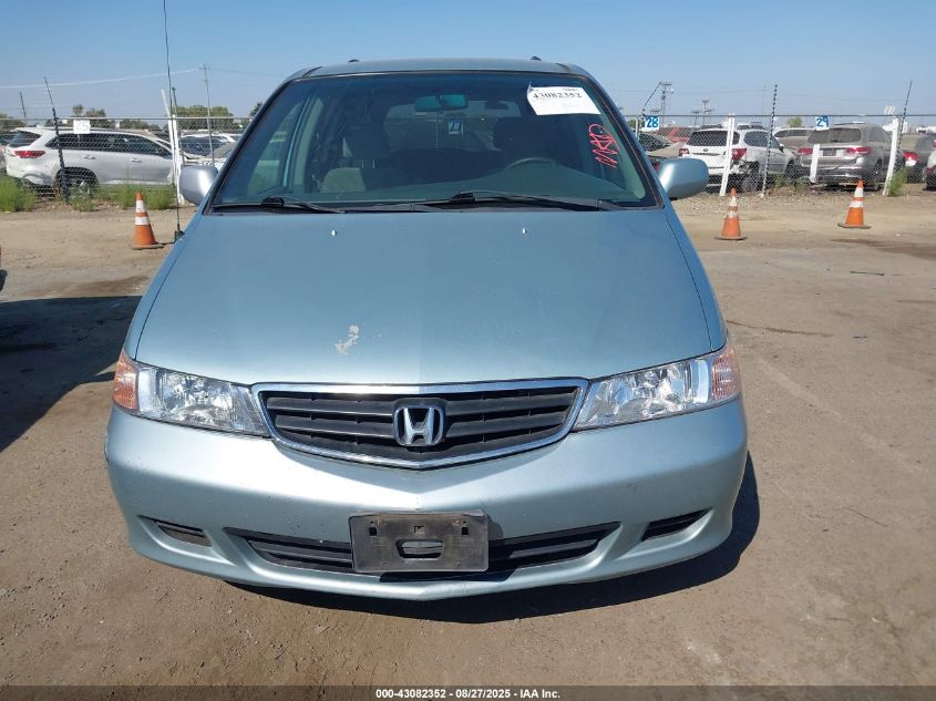 2003 Honda Odyssey Ex VIN: 5FNRL18663B130139 Lot: 43082352