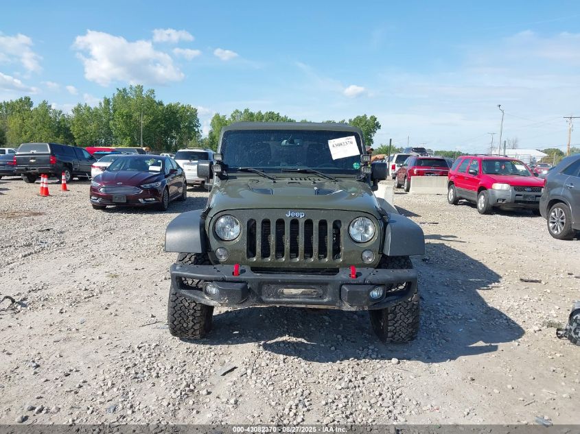 2015 Jeep Wrangler Unlimited Rubicon Hard Rock VIN: 1C4HJWFG7FL630452 Lot: 43082370
