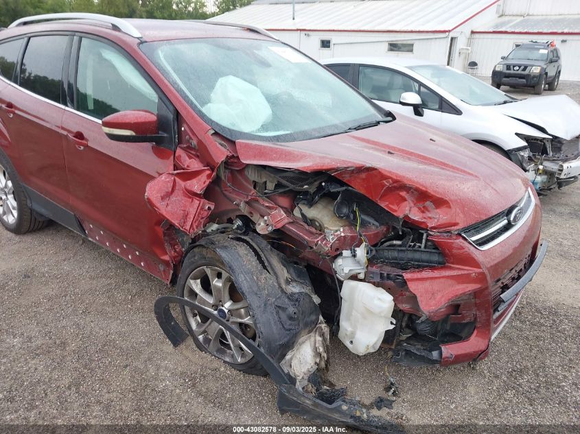 2014 Ford Escape Titanium VIN: 1FMCU9J90EUC08197 Lot: 43082578