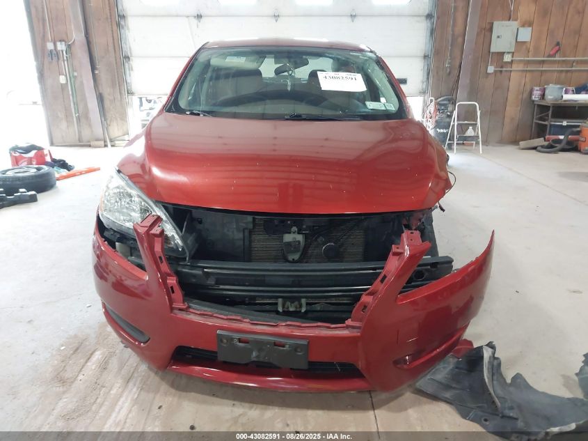 2015 Nissan Sentra Sv VIN: 3N1AB7AP2FY348998 Lot: 43082591