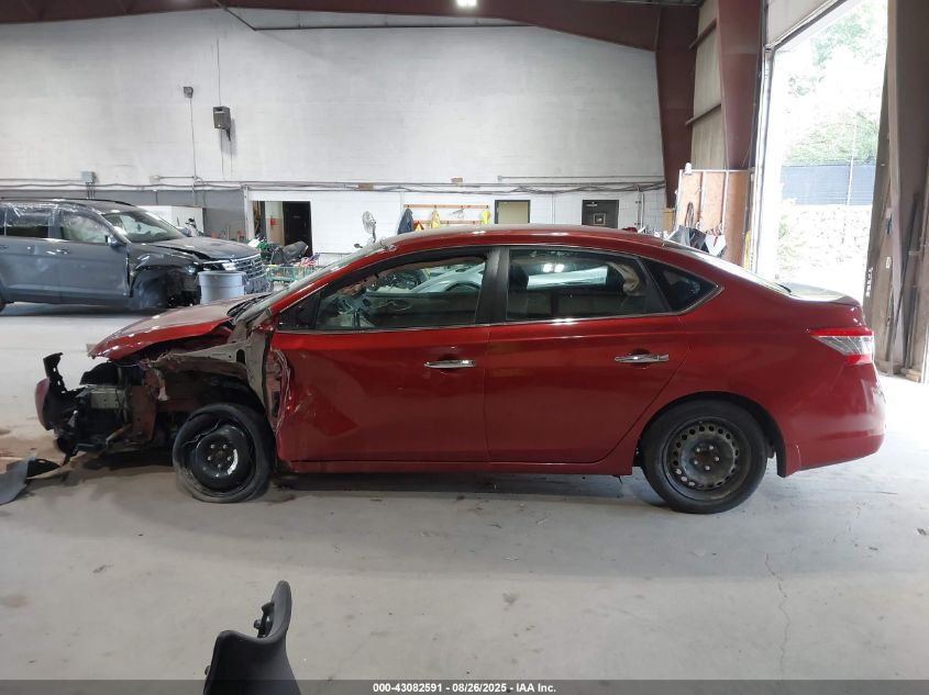 2015 Nissan Sentra Sv VIN: 3N1AB7AP2FY348998 Lot: 43082591