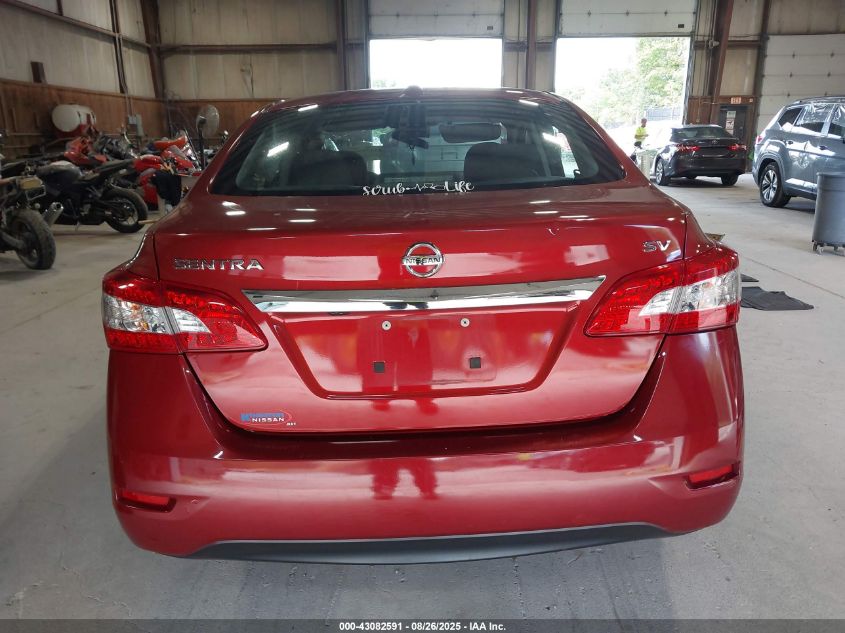 2015 Nissan Sentra Sv VIN: 3N1AB7AP2FY348998 Lot: 43082591