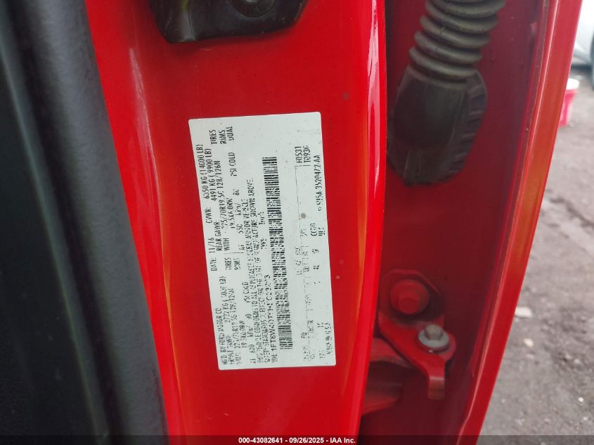 2017 Ford F-450 Xl VIN: 1FT8W4DT6HEC23283 Lot: 43082641