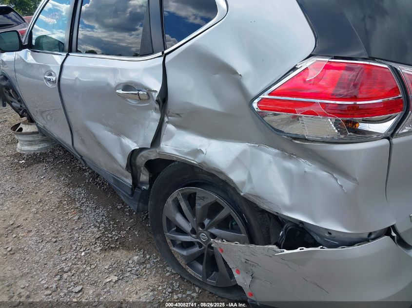 2016 Nissan Rogue Sl VIN: 5N1AT2MV8GC897893 Lot: 43082741