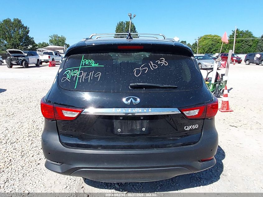 2018 Infiniti Qx60 VIN: 5N1DL0MM2JC514773 Lot: 43082753