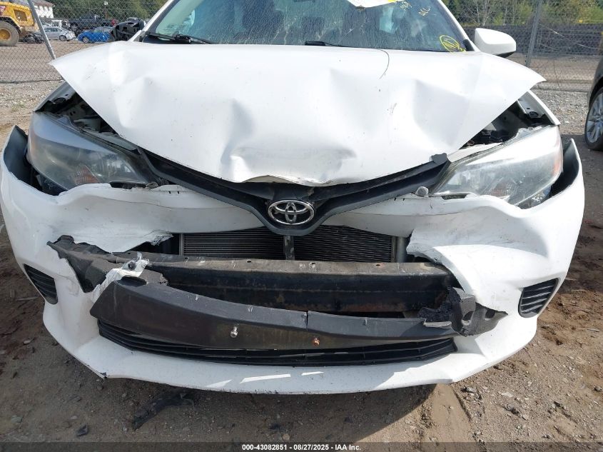 2014 Toyota Corolla Le VIN: 2T1BURHE9EC216881 Lot: 43082851