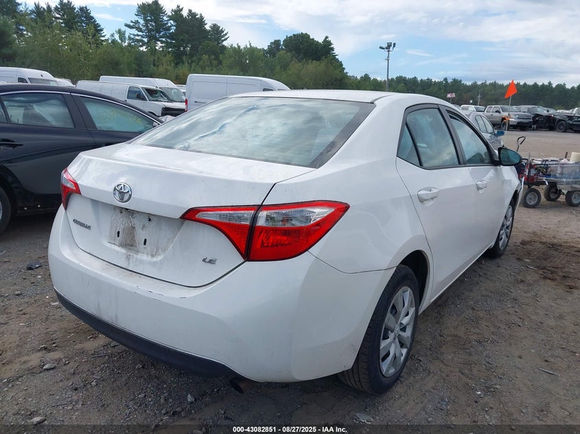2014 TOYOTA COROLLA auction photo 4