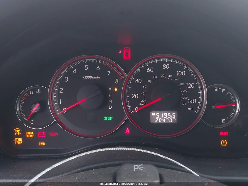 2009 Subaru Outback 2.5I VIN: 4S4BP61C497346102 Lot: 43082854