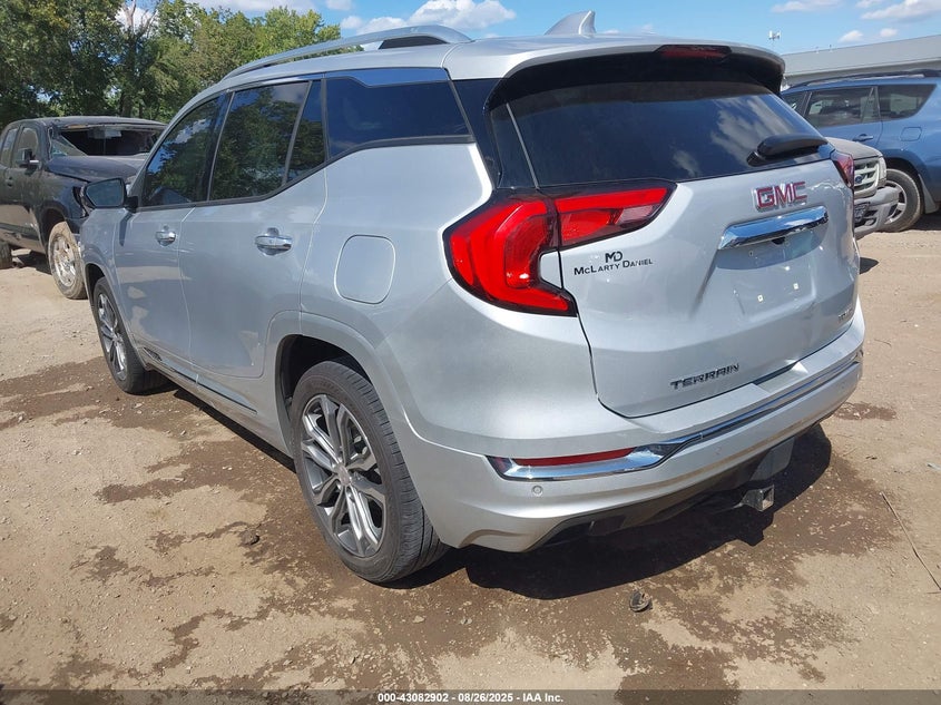 2018 GMC Terrain Denali silver other gasoline 3GKALXEX0JL355639 photo #4