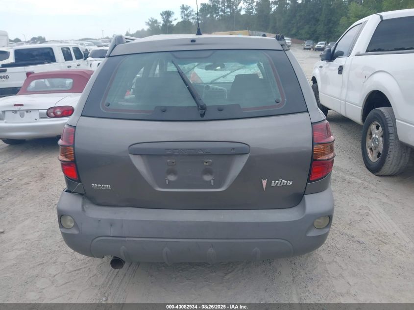 2005 Pontiac Vibe VIN: 5Y2SL63815Z473705 Lot: 43082934