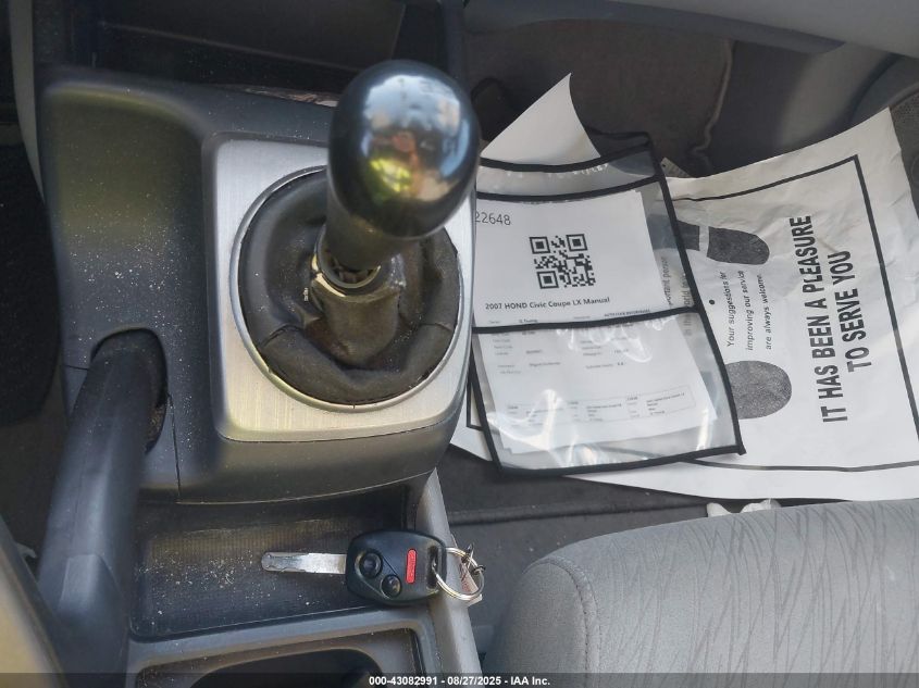 2007 Honda Civic VIN: 2HJFJ116X7H574143 Lot: 43082991