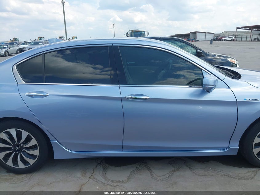 VIN JHMCR6F74HC026233 2017 HONDA ACCORD HYBRID TOURING