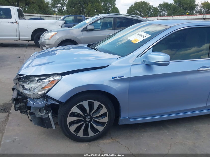VIN JHMCR6F74HC026233 2017 HONDA ACCORD HYBRID TOURING