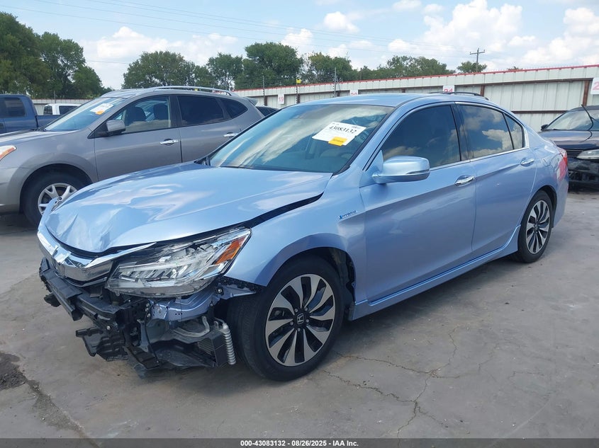VIN JHMCR6F74HC026233 2017 HONDA ACCORD HYBRID TOURING
