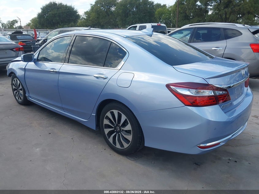 VIN JHMCR6F74HC026233 2017 HONDA ACCORD HYBRID TOURING