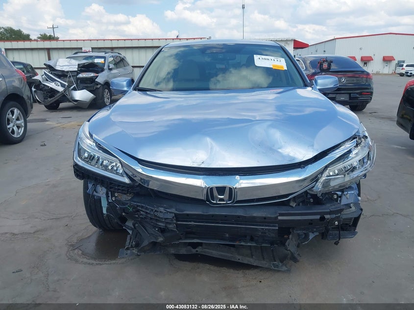 VIN JHMCR6F74HC026233 2017 HONDA ACCORD HYBRID TOURING