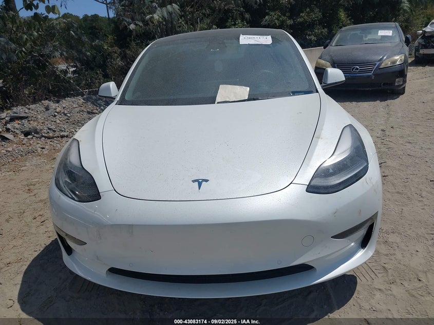 2022 Tesla Model 3 Performance Dual Motor All-Wheel Drive VIN: 5YJ3E1ECXNF263791 Lot: 43083174