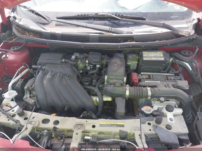 2014 Nissan Versa 1.6 Sv VIN: 3N1CN7APXEL826385 Lot: 43083215