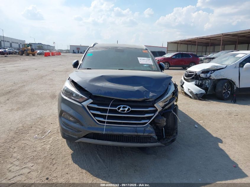 2017 Hyundai Tucson Sport VIN: KM8J33A2XHU472591 Lot: 43183194