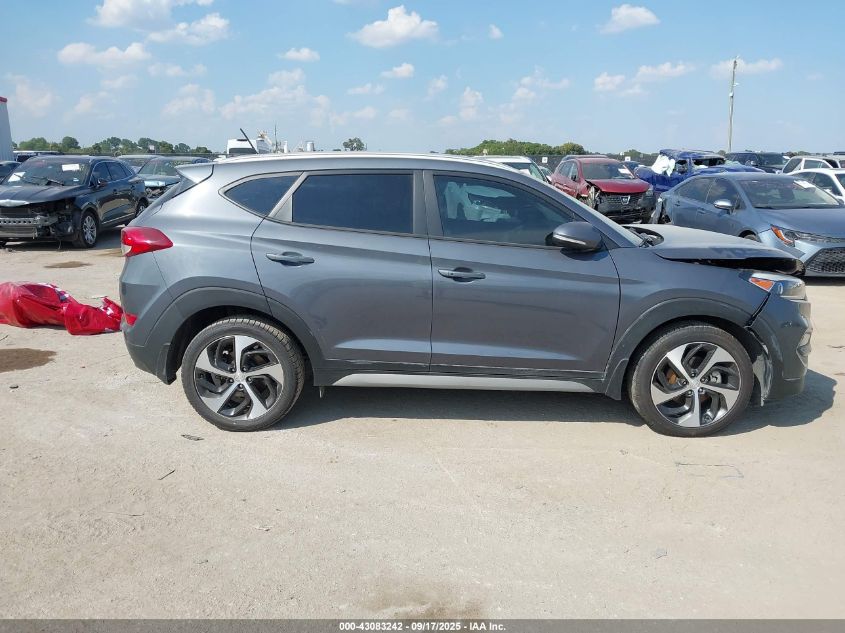 2017 Hyundai Tucson Sport VIN: KM8J33A2XHU472591 Lot: 43183194