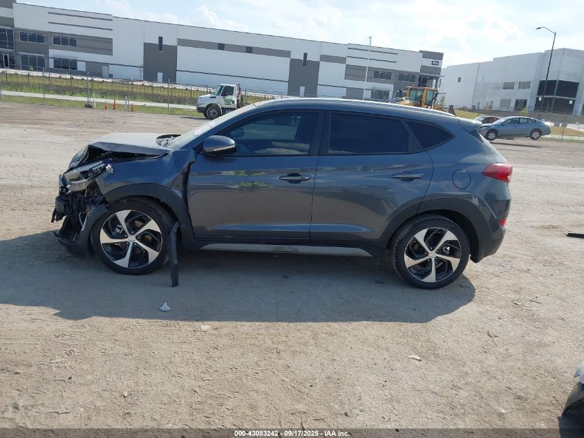 2017 Hyundai Tucson Sport VIN: KM8J33A2XHU472591 Lot: 43183194