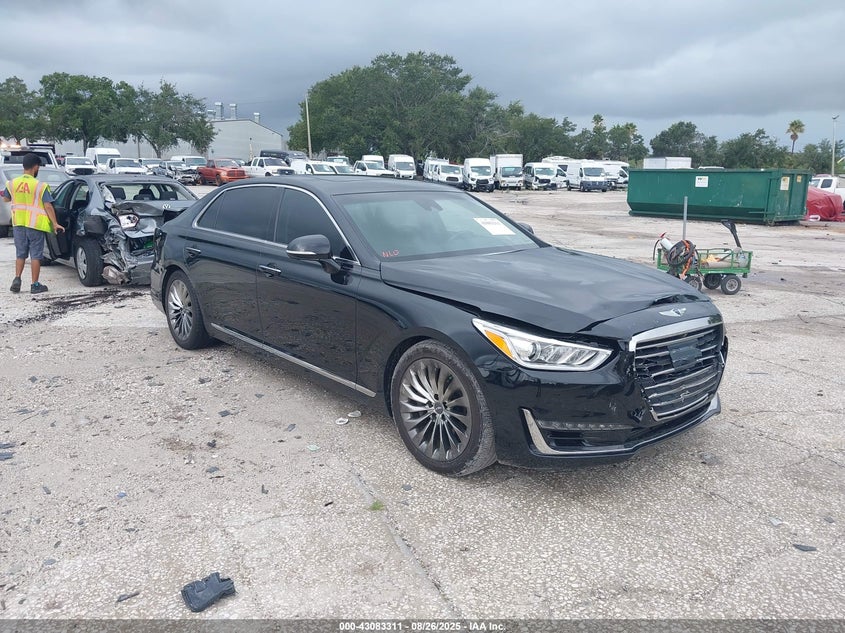 KMHG34JA3HU027732 2017 Genesis G90 3.3T Premium auction photo 1