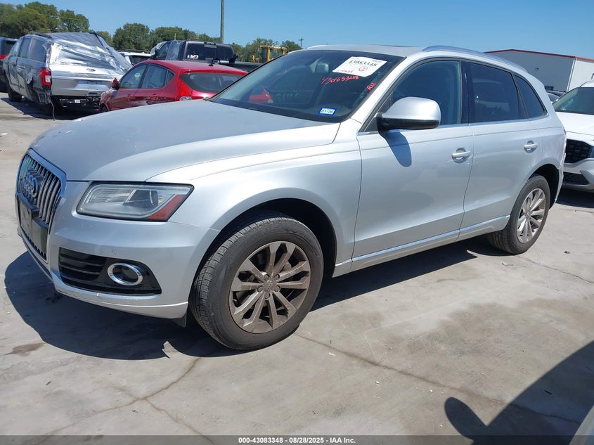 Vin: wa1lfafp4ea095101, lot: 43577600, audi q5 2.0t premium 20142