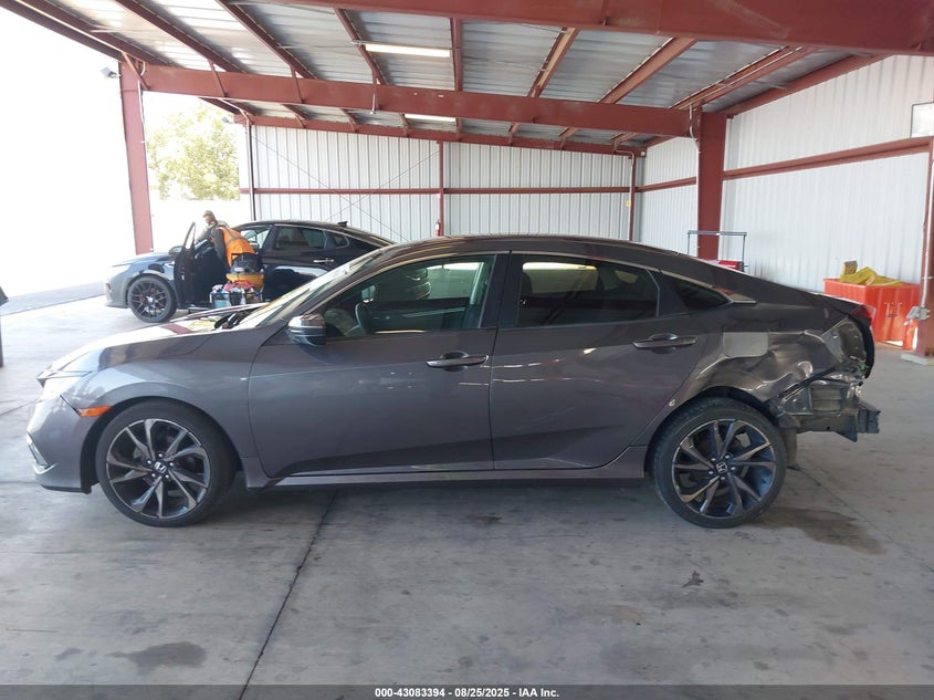 2019 HONDA CIVIC LX - 2HGFC2F66KH566706