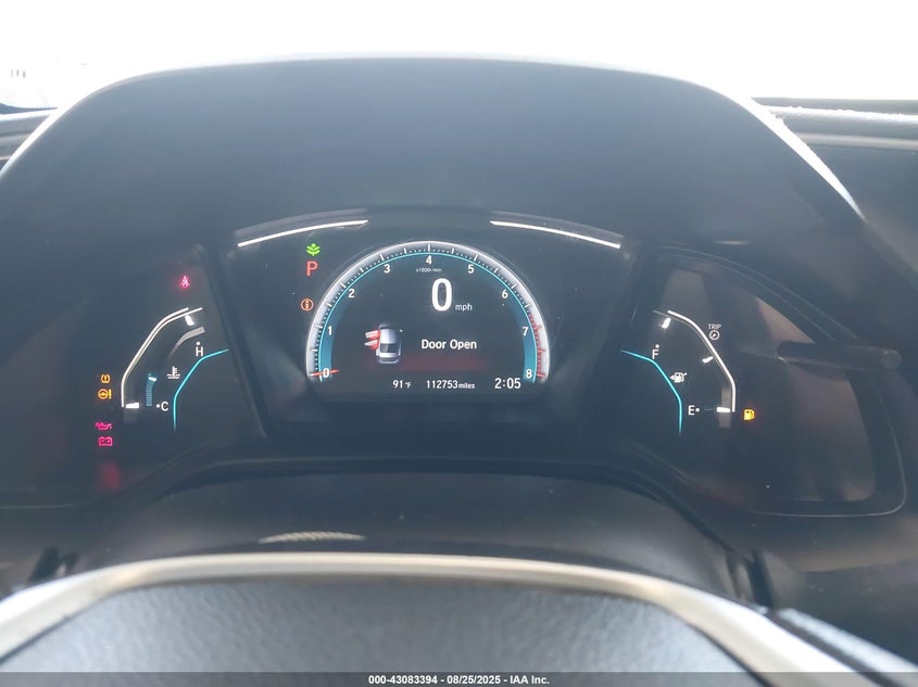 2019 HONDA CIVIC LX - 2HGFC2F66KH566706