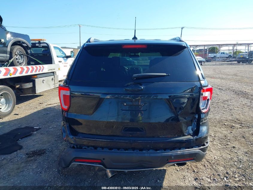2018 Ford Explorer Xlt VIN: 1FM5K8D83JGA65248 Lot: 43083513