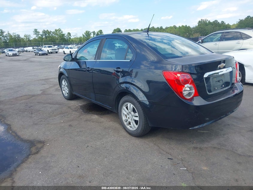 2014 CHEVROLET SONIC LT AUTO - 1G1JC5SH7E4137635
