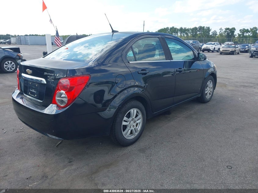 2014 CHEVROLET SONIC LT AUTO - 1G1JC5SH7E4137635