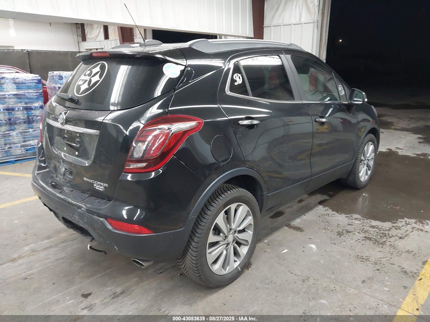 Vin: kl4cj3sb0kb821451, lot: 43577892, buick encore fwd1sv 20194