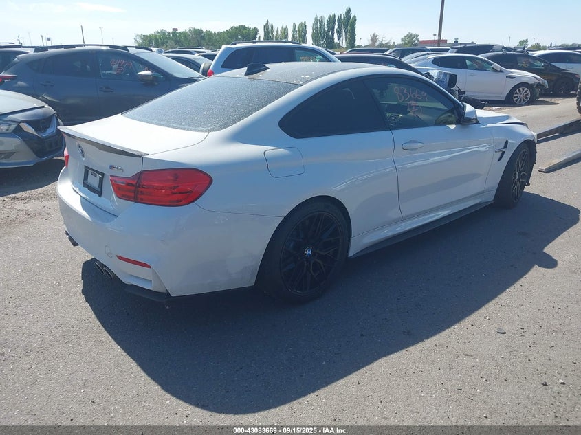 Vin: wbs3r9c52fk332414, lot: 43577921, bmw m4 20154