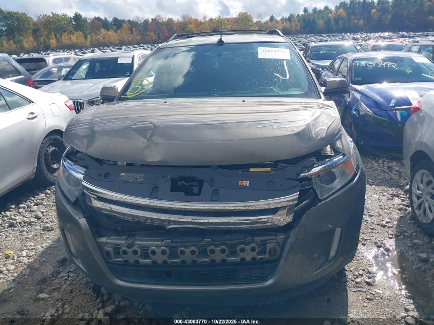 2014 Ford Edge Sel VIN: 2FMDK4JC8EBB59328 Lot: 43083770