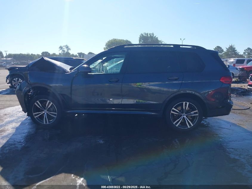 2022 BMW X7 xDrive40I VIN: 5UXCW2C03N9K13514 Lot: 43083822