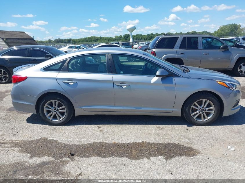 2017 Hyundai Sonata VIN: 5NPE24AF7HH441990 Lot: 43083854