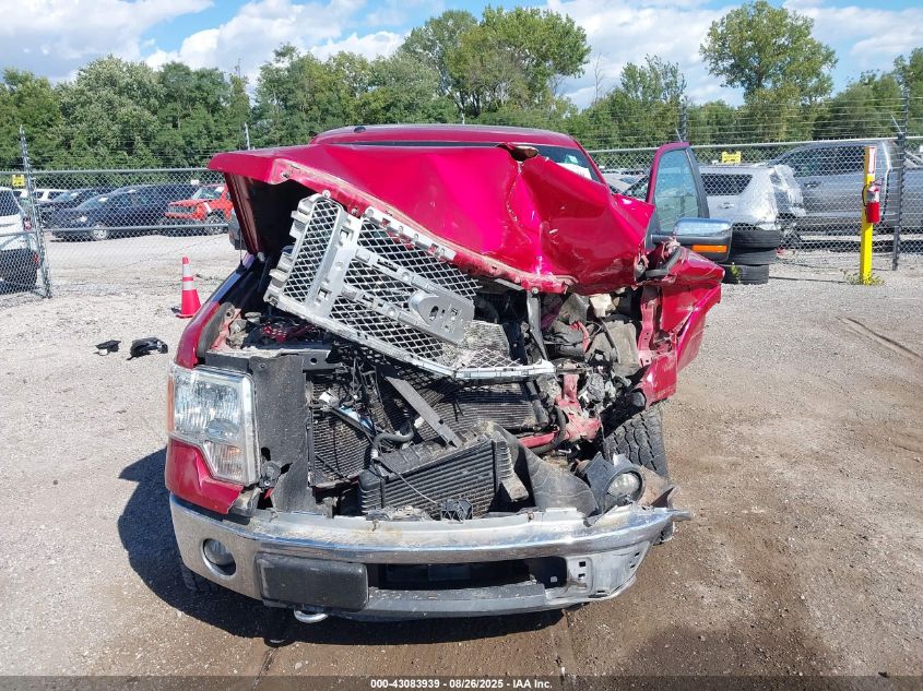 2012 Ford F-150 Lariat VIN: 1FTFW1ET8CFA37042 Lot: 43083939