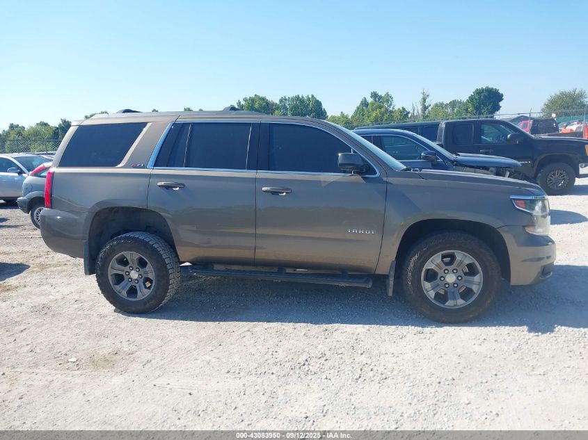 2016 Chevrolet Tahoe Lt VIN: 1GNSKBKC0GR452498 Lot: 43083950